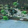 Image of Savio 13 ft. Pond Free Waterfall Kit PF1000 Sample Installation