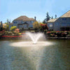 Image of Scott 1.5HP Display Aerator Operating in a Pond with Houses iat the Back DA-20 14022