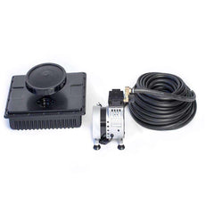 Scott Bubble Pro Mini Showing Diffuser Roll of Weighted Tubing and a Compressor 44050