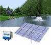 Image of Scott Solar Powered Aerator Shown with the Solar Panel Operating in a Pond  15001