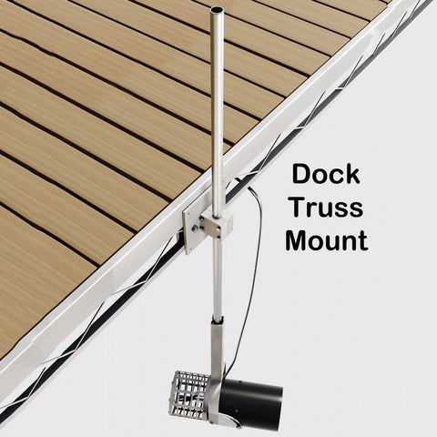 Dock Truss Mount for Scott Aquasweep Lake Muck Blaster