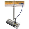 Image of Dock Post Bracket Mount with Free Standing Post for Scott Aquasweep Lake Muck Blaster Connected to a Dock Plate Mount