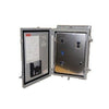 Image of ShinMaywa 5HP Variable Speed Control Panel for 3 Phase Pumps - FP31-189 Cover Open