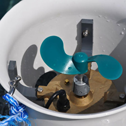 The Power House Inc Ice-Eaters - P1000 Showing Propeller Up Close