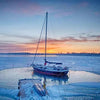 Image of The Power House Inc Ice-Eaters - P1000 Working in Icy Water Near a Dock