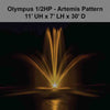 Image of Power House Olympus Display Fountain - 0.5HP