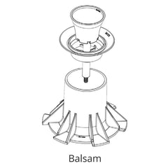 Kasco Standard Nozzle Kit for 5 and 7.5 HP J Series Fountains