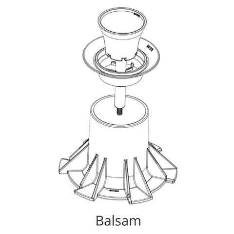 Kasco Standard Nozzle Kit for 2 and 3 HP J Series Fountains