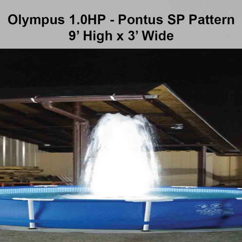 Power House Olympus Display Fountain - 1.0HP