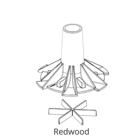 Kasco Standard Nozzle Kit for 2 and 3 HP J Series Fountains