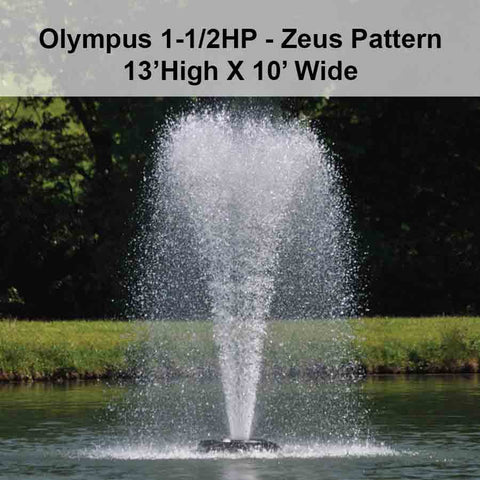 Power House Olympus Display Fountain - 1.5HP