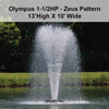 Image of Power House Olympus Display Fountain - 1.5HP