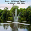 Image of 1 HP Clover Fountain by Scott Aerator