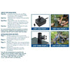 Image of Installation Guide for Aquascape 180 GPH Submersible Water Pump for Decorative Fountains 91025