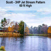 Image of 3 HP Jet Stream Fountain by Scott Aerator