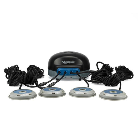 Aquascape 4-Outlet Pond Aeration Kit Complete with 4 Diffusers 75001