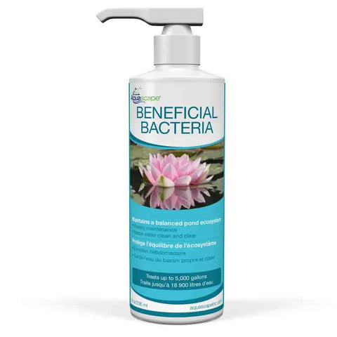 Aquascape Beneficial Bacteria for Ponds 8oz Front of Packaging
