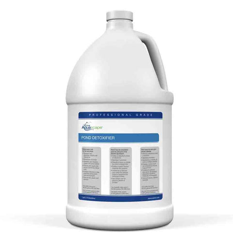 Aquascape Contractor Grade Pond Detoxifier 1Gal Front of Packaging