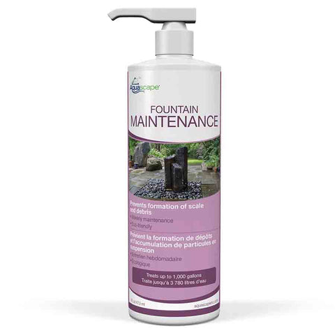Aquascape Fountain Maintenance 8oz Front of Packaging