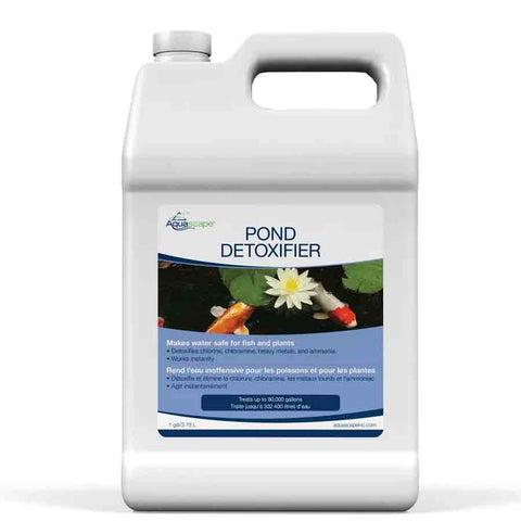 Aquascape Pond Detoxifier 1Gal Front of Packaging