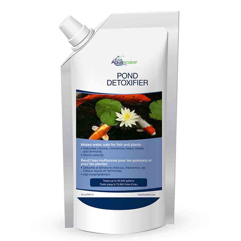 Aquascape Pond Detoxifier 8oz Refill Pack Front of Packaging