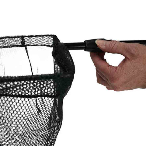 Aquascape Pond Net with Extendable Handle Showing Handle Adjuster upclose