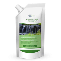 Aquascape Rapid Clear Flocculant Refill Pouch Front of Packaging