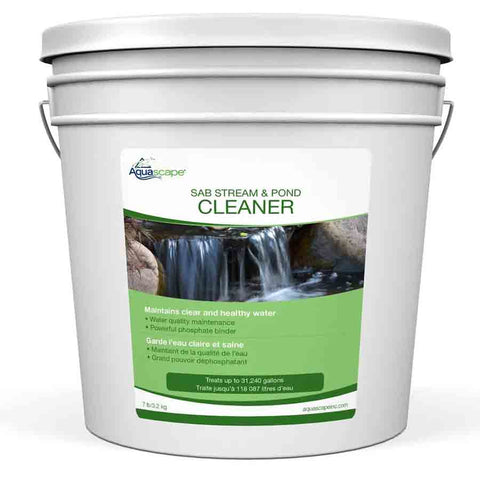 Aquascape SAB Stream & Pond Cleaner 7lbs Front of Packaging