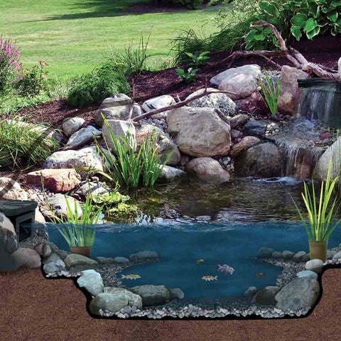 Atlantic Water Gardens Skimmer 6" Weir, 3900 GPH PS3900 Installation Sample