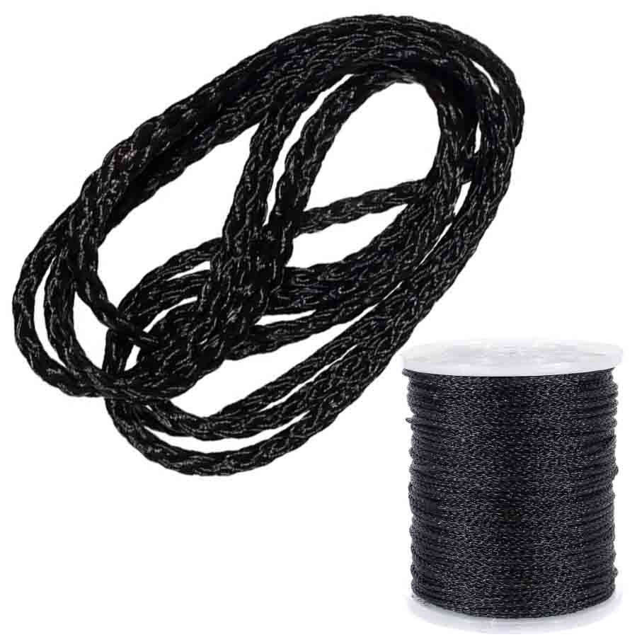 Black 50 Ft Fountain Mooring Rope 5/16 Inch – Kinetic Water Features
