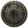 Image of BlackOakFoundryAcantusLeafEmitter-M220-FrontView- Oil Rubbed Bronze