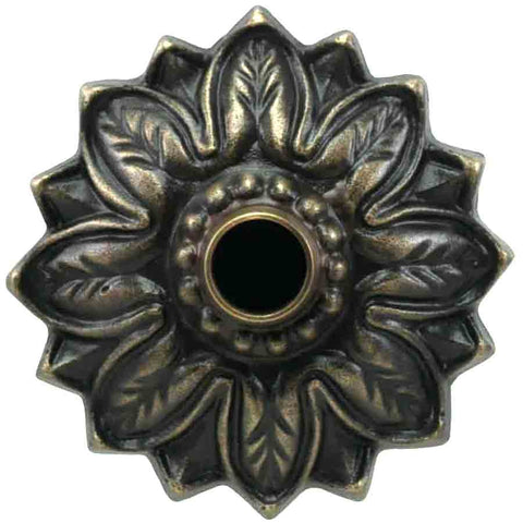 Black Oak Foundry Nikila Emitter Large - S81 - Front View - Oil Rubbed Bronze