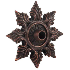 Black Oak Foundry Normandy Emitter - S83 - Left Profile  - Distressed Copper