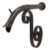 Image of Courtyard Spout – Large w/ Mini Backplate Oil Rubbed Bronze Finish Right Profile View 