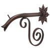 Image of Courtyard Spout – Large w/ Normandy - Distressed Copper Finish Right Profile View