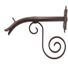 Image of Courtyard Spout – Large w/ Normandy - Distressed Copper Finish Right Side View