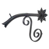 Image of Courtyard Spout – Large w/ Normandy - Oil Rubbed Bronze Finish Right Side View