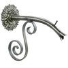 Image of Courtyard Spout – Large w/ Versailles - Antique Pewter Finish Left Profile View
