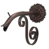 Image of Courtyard Spout – Large w/ Versailles - Distressed Copper Finish Right Profile View