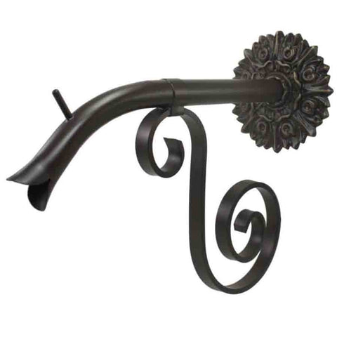Courtyard Spout – Large w/ Versailles - Oil Rubbed Bronze  Finish Right Profile View