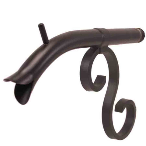 Courtyard Spout Small - Oil Rubbed Bronze Finish - Left Profile View