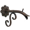 Image of Courtyard Spout – Small w/ Bordeaux Distressed Copper  Finish Left Profile View
