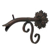Image of Courtyard Spout – Small w/ Bordeaux Distressed Copper  Finish Right Side View