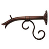 Image of Black Oak Foundry Courtyard Spout – Small w/ Nikila - Distressed Copper Finish - Left Side View