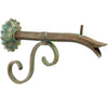 Image of Black Oak Foundry Courtyard Spout – Small w/ Nikila - Sealed Verde Finish - Right Profile View