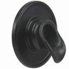 Image of Black Oak Foundry DaVincci Scupper Almost Black  Finish Profile View