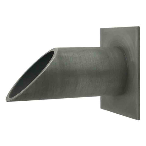 Black Oak Foundry Deco Wall Scupper w/Square Backplate – 2ʺ – Kinetic ...