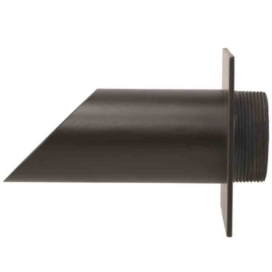 Black Oak Foundry Deco Wall Scupper w/Square Backplate – 2ʺ – Kinetic ...