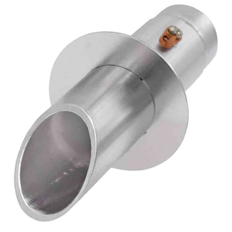 EasyPro SWS2RN Vianti Falls Stainless 2 Round Scupper with round wall plate Front Angled