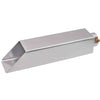Image of EasyPro SWS2SN Vianti Falls Stainless 2.5 Square Scupper Front Angled
